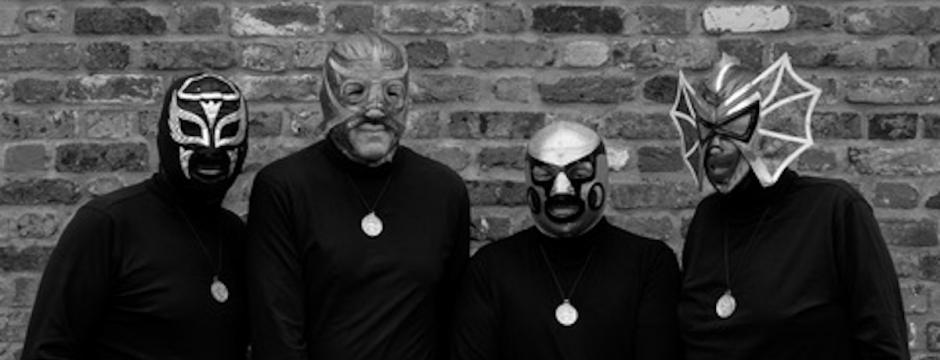 Los Straitjackets by Dave Brolan 